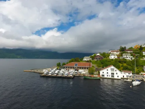 The hydroquay © Skattkammeret Suldal. 