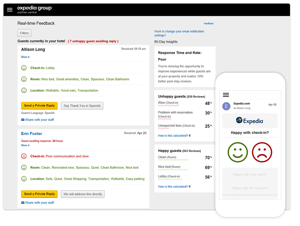 Partner Central Real-time feedback