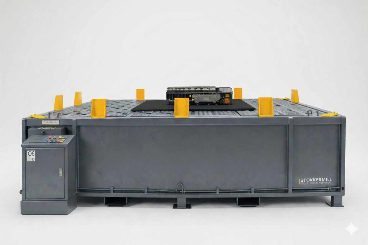 Tavola di smontaggio batterie HV