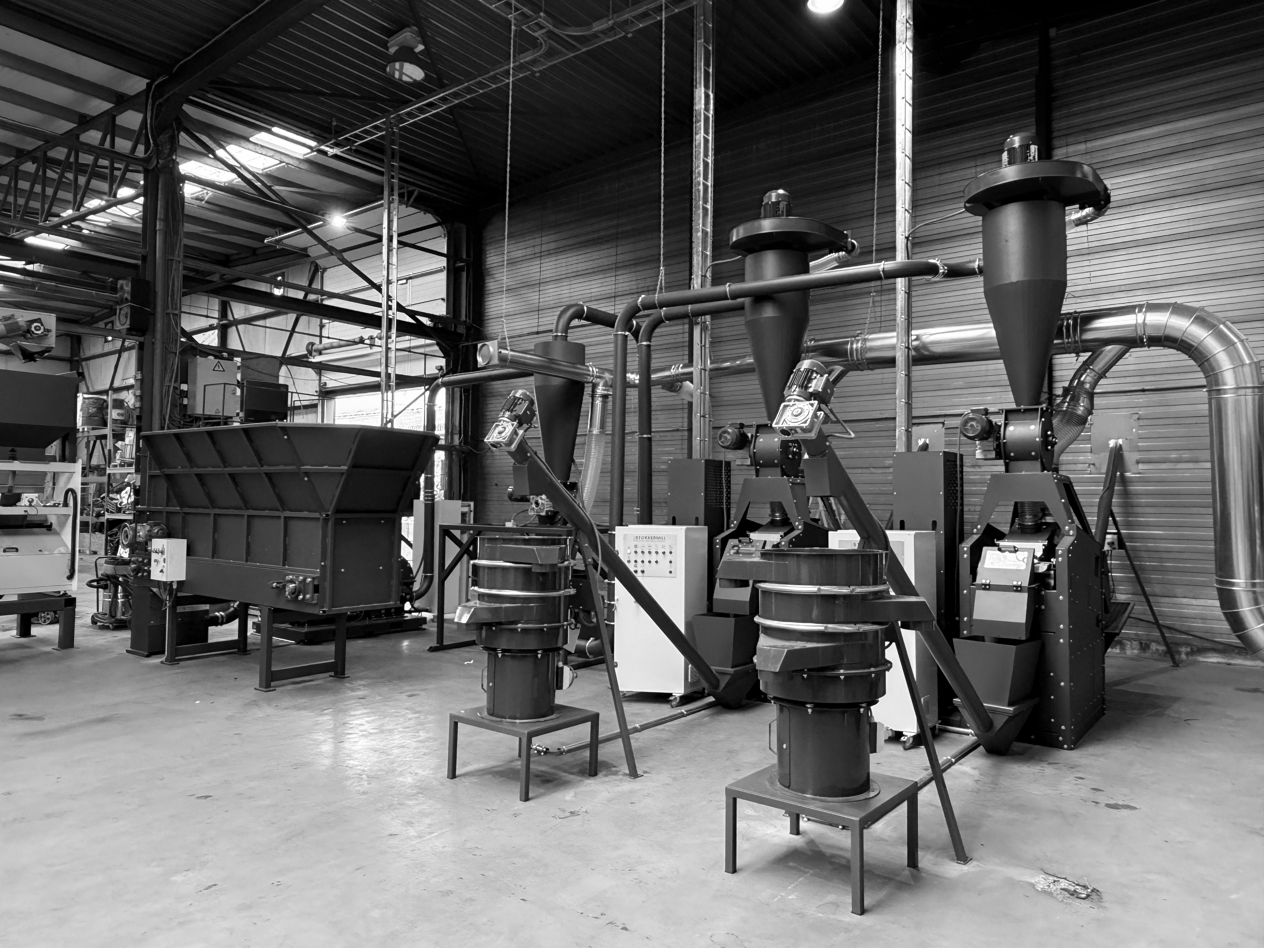 Macchine Stokkermill per il riciclo e trattamento dei cavi elettrici
