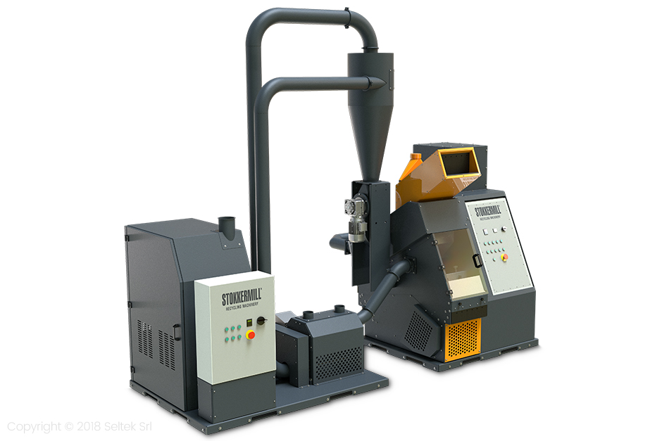 Granulatore cavi TurboFlex Stokkermill