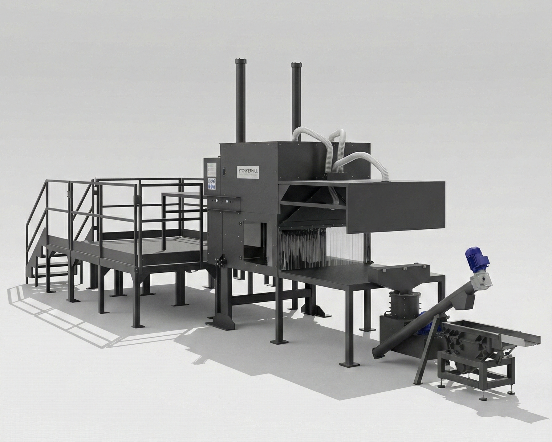 Linea riciclaggio LCD Stokkermill