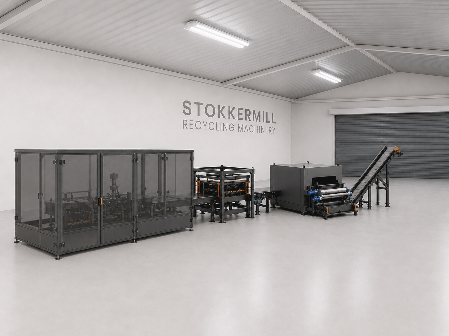 PV Entry Level — Stokkermill フレーム除去機とDLS脱層機