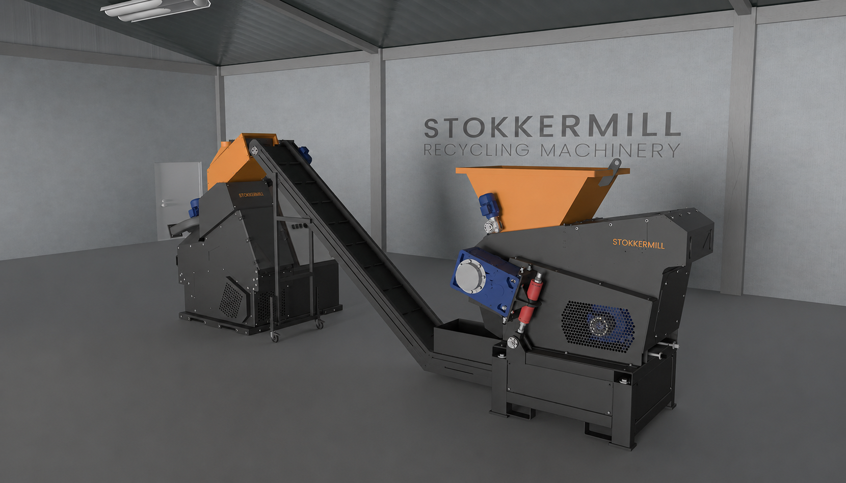 Stokkermill Kシリーズ 銅・アルミ回収ライン