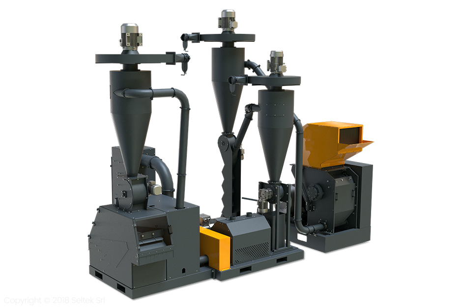 Stokkermill MULTIFLEXシリーズ 大型乾式ナゲット機