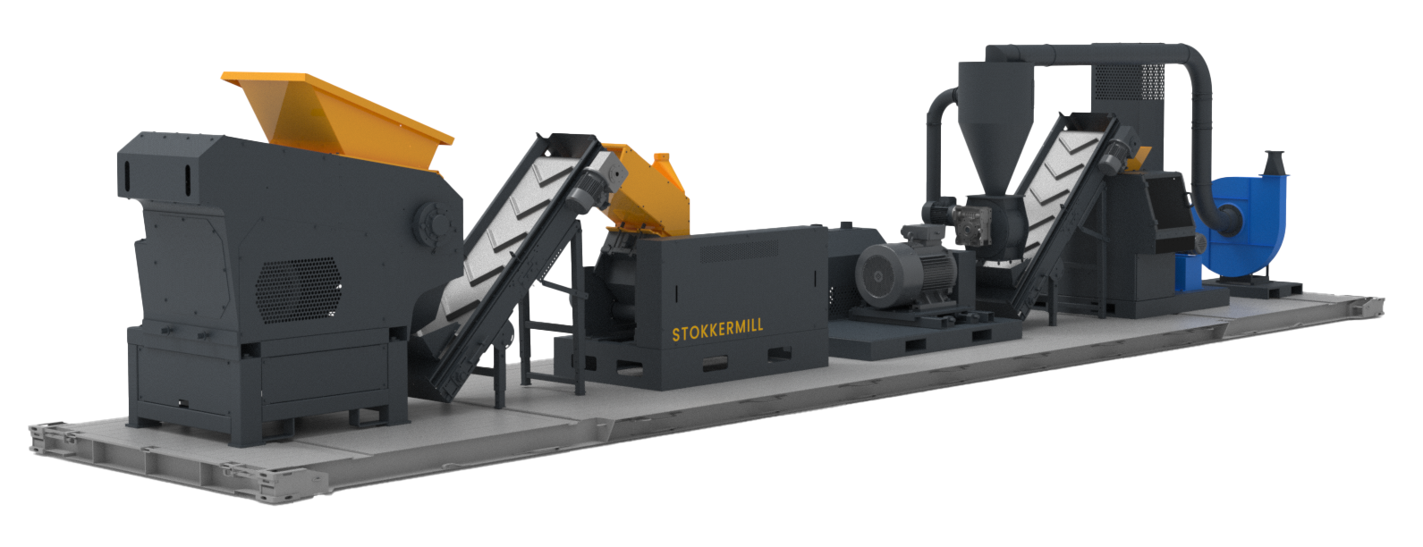 Impianto mobile CableBox Stokkermill