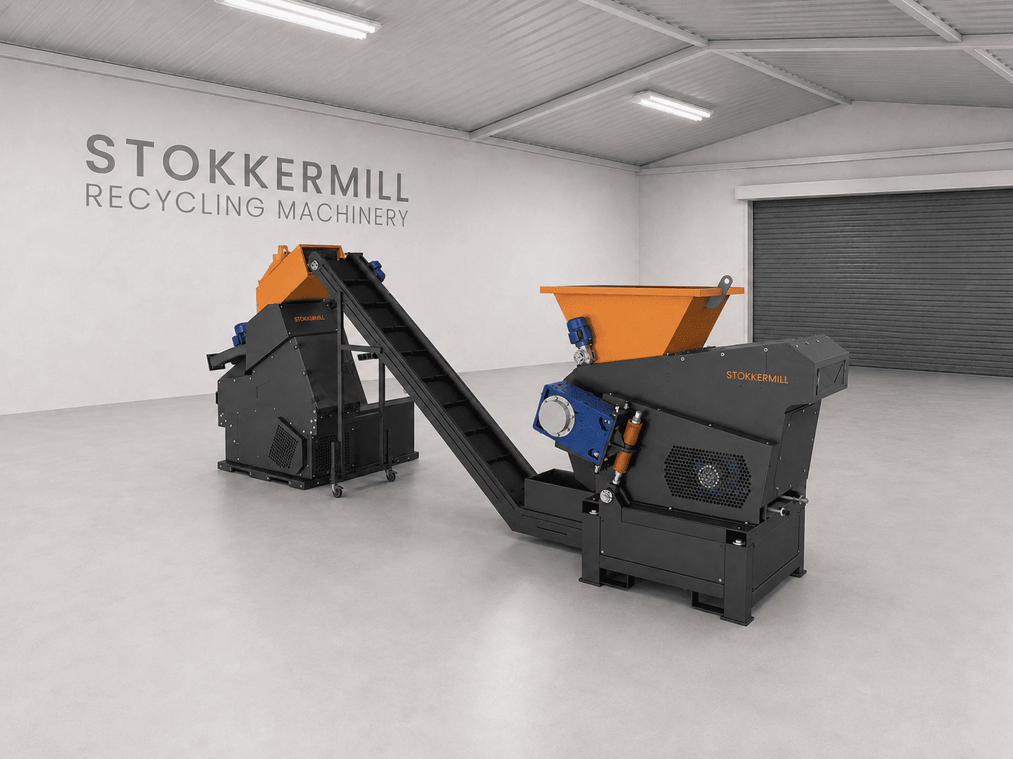 Linia Stokkermill Seria K pentru recuperarea cuprului și aluminiului din cabluri