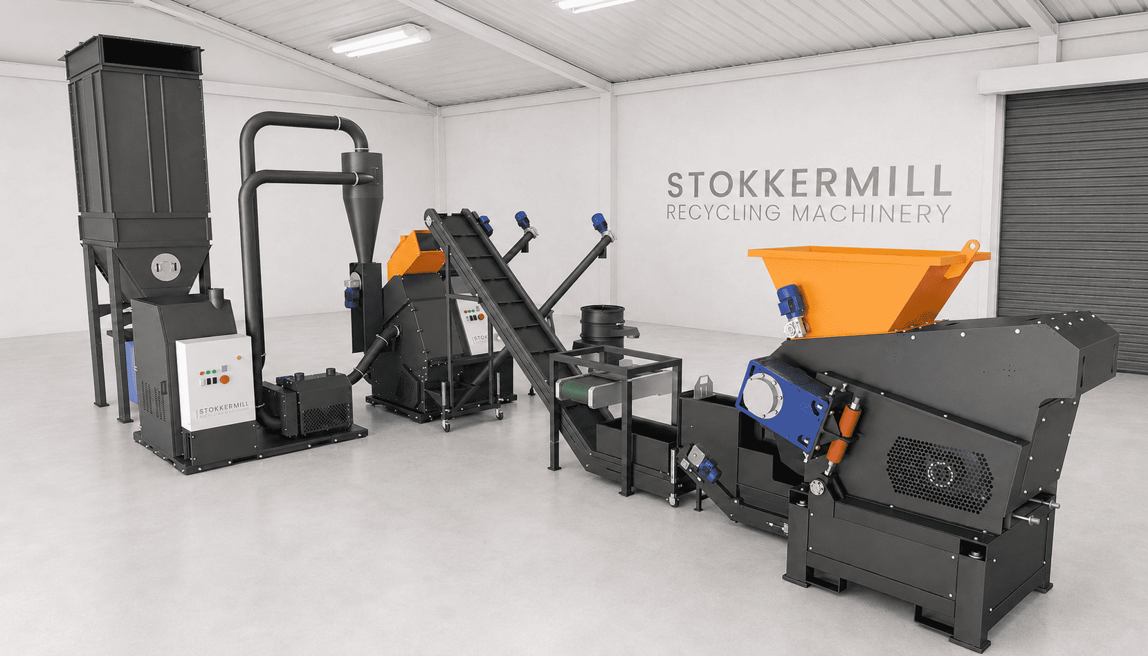 Linea TURBOFLEX Stokkermill per il trattamento di cavi in rame e alluminio