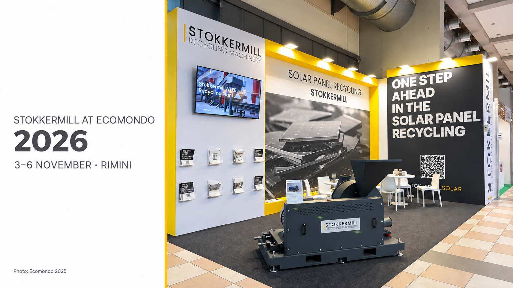 Stand Stokkermill a Ecomondo 2025 e partecipazione a Ecomondo 2026 a Rimini