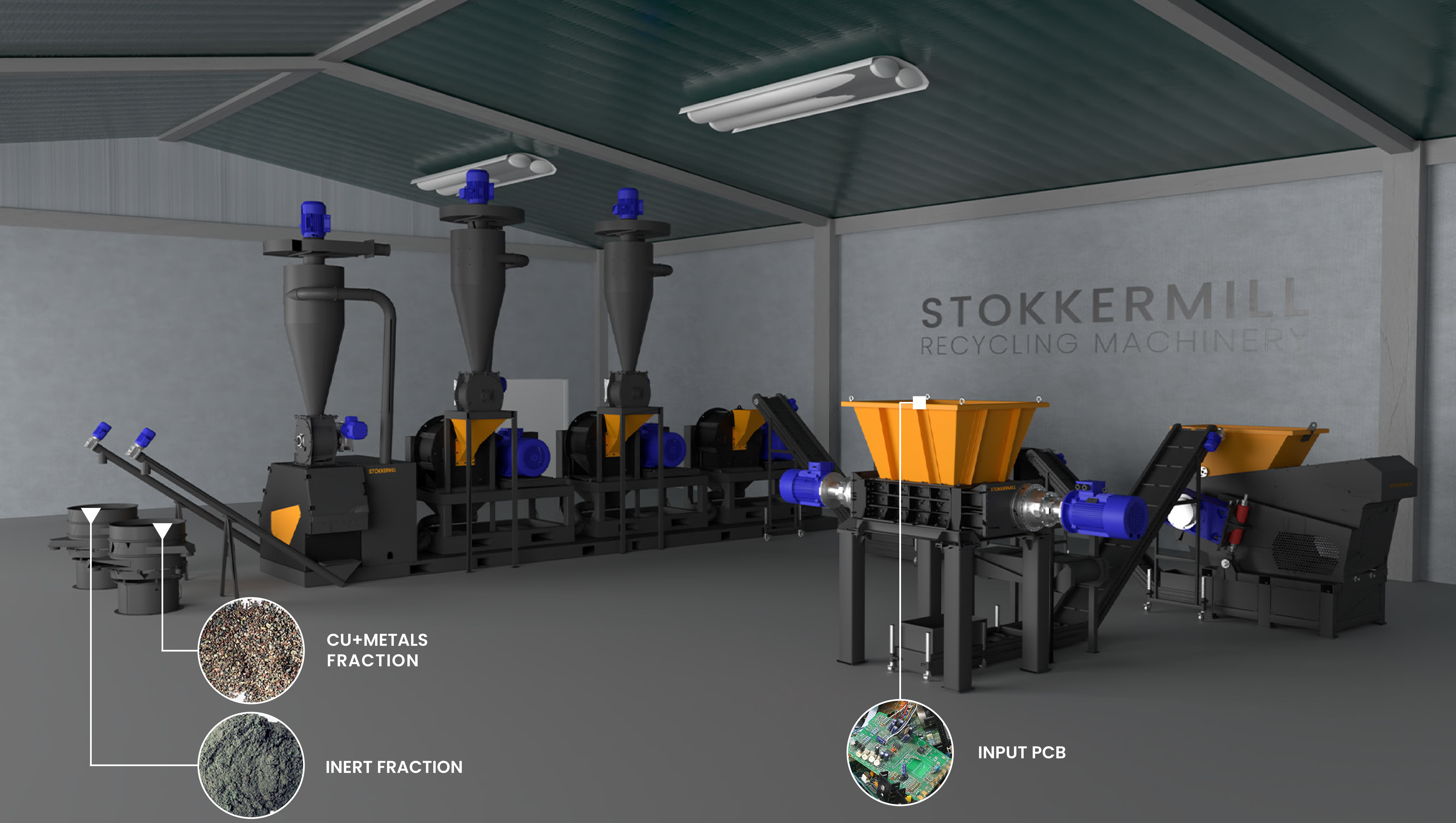 Shredderen van elektronische kaarten, recycling van schroot van gedrukte schakelingslijst van printplaten om metalen materialen te extraheren uit met koper bekleed glasvezel