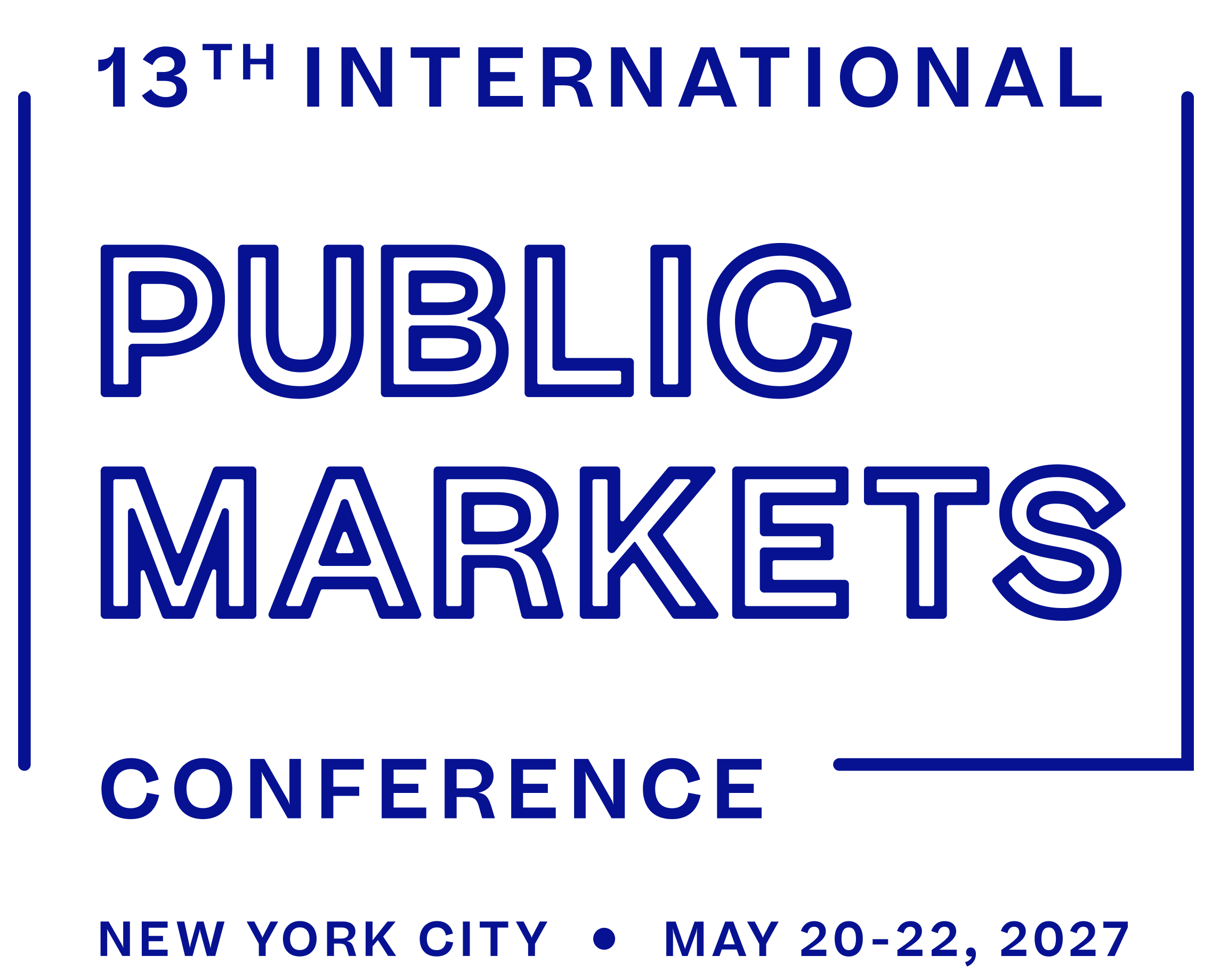 13th International Public Markets Conference logo