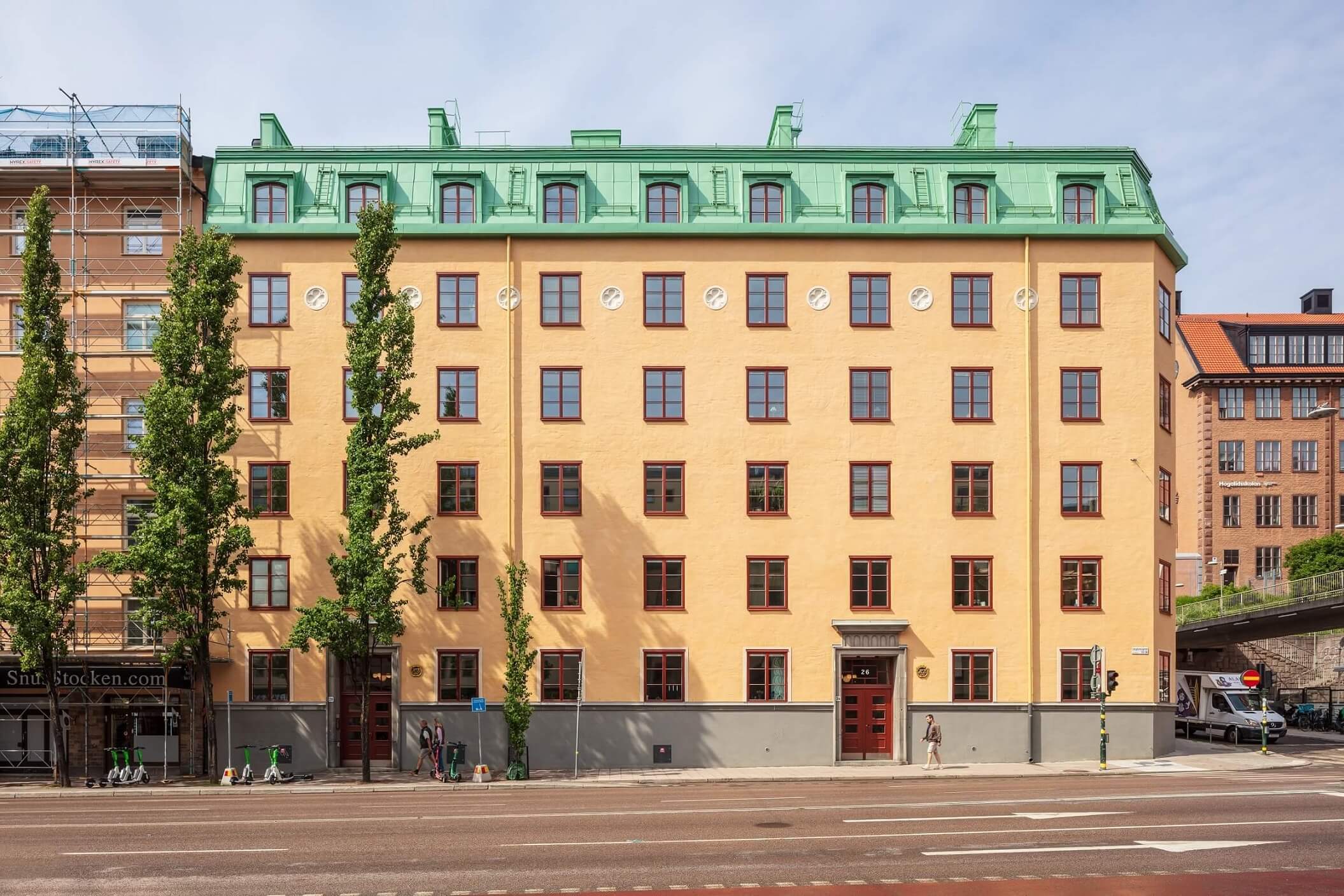 davidshall miljöbyggnad arkitektur