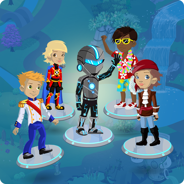 5 kids in Lightgliders