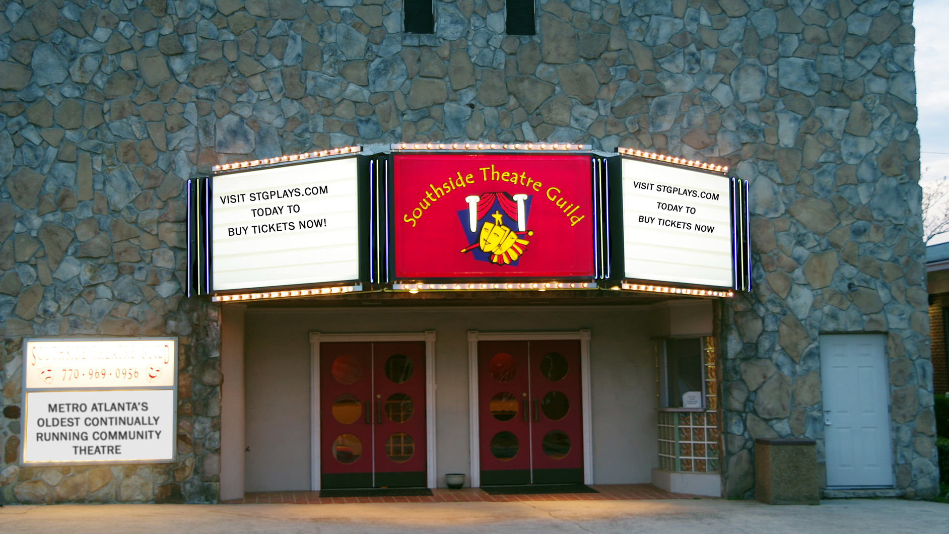 A Photo of the front of STG