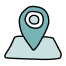 location pin on map icon