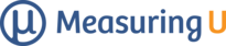 logo wordmark for MeasuringU, image links to their website