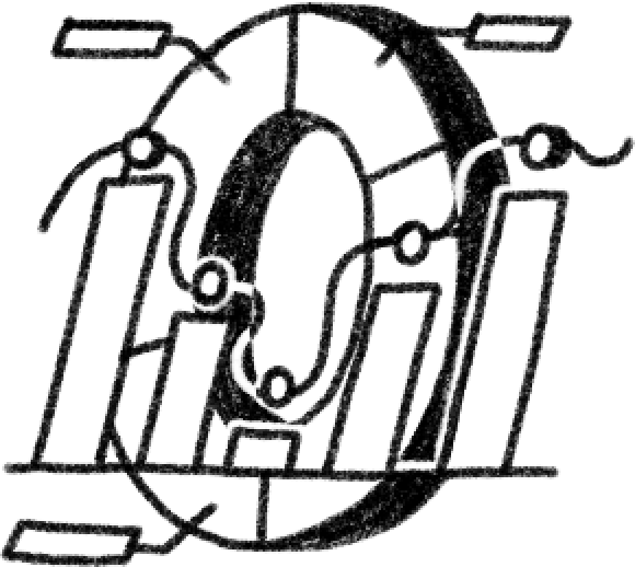 an illustration of a donut chart behind a bar chart