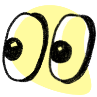 eyes looking left icon