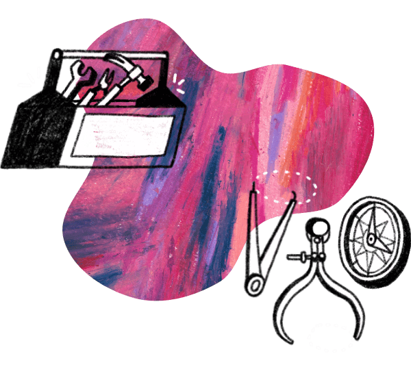 illustration of a toolbox