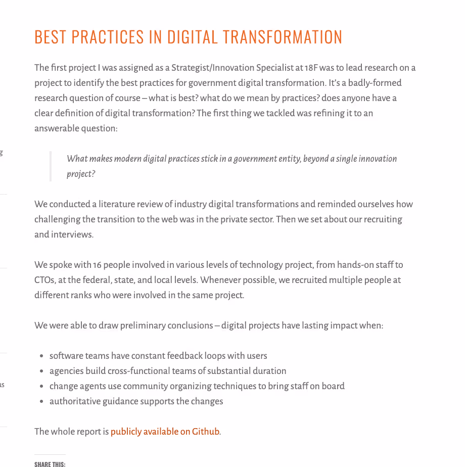A UX research portfolio example that exemplifies recruitment