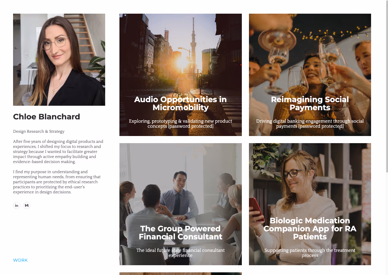 A UX research portfolio example that uses real user quotes to narrate the user journey