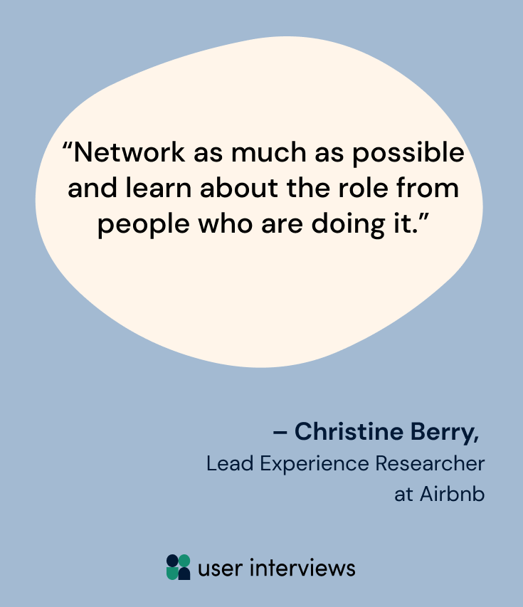 A quote image about networking