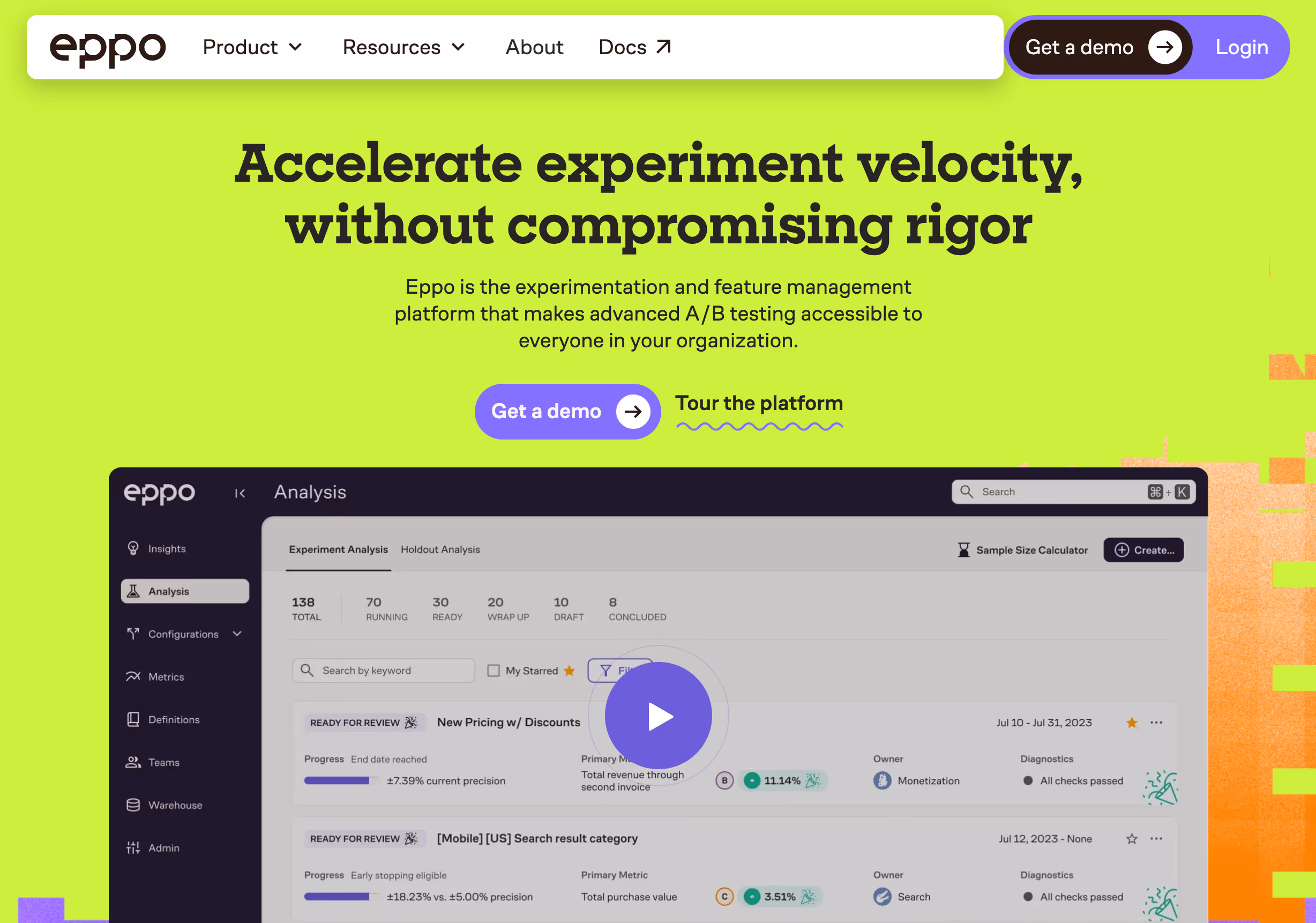 website homepage screenshot