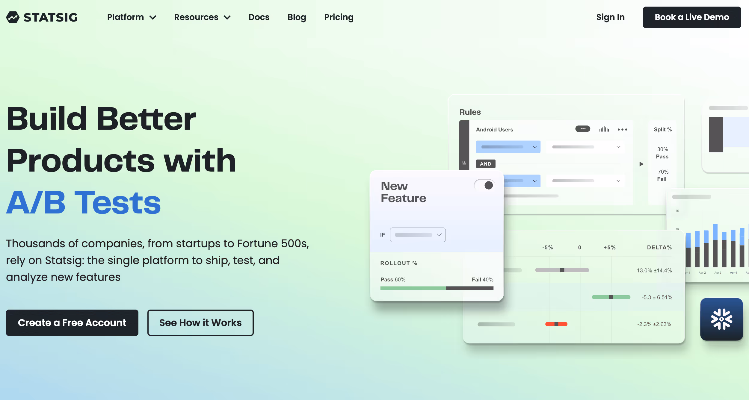 website homepage screenshot