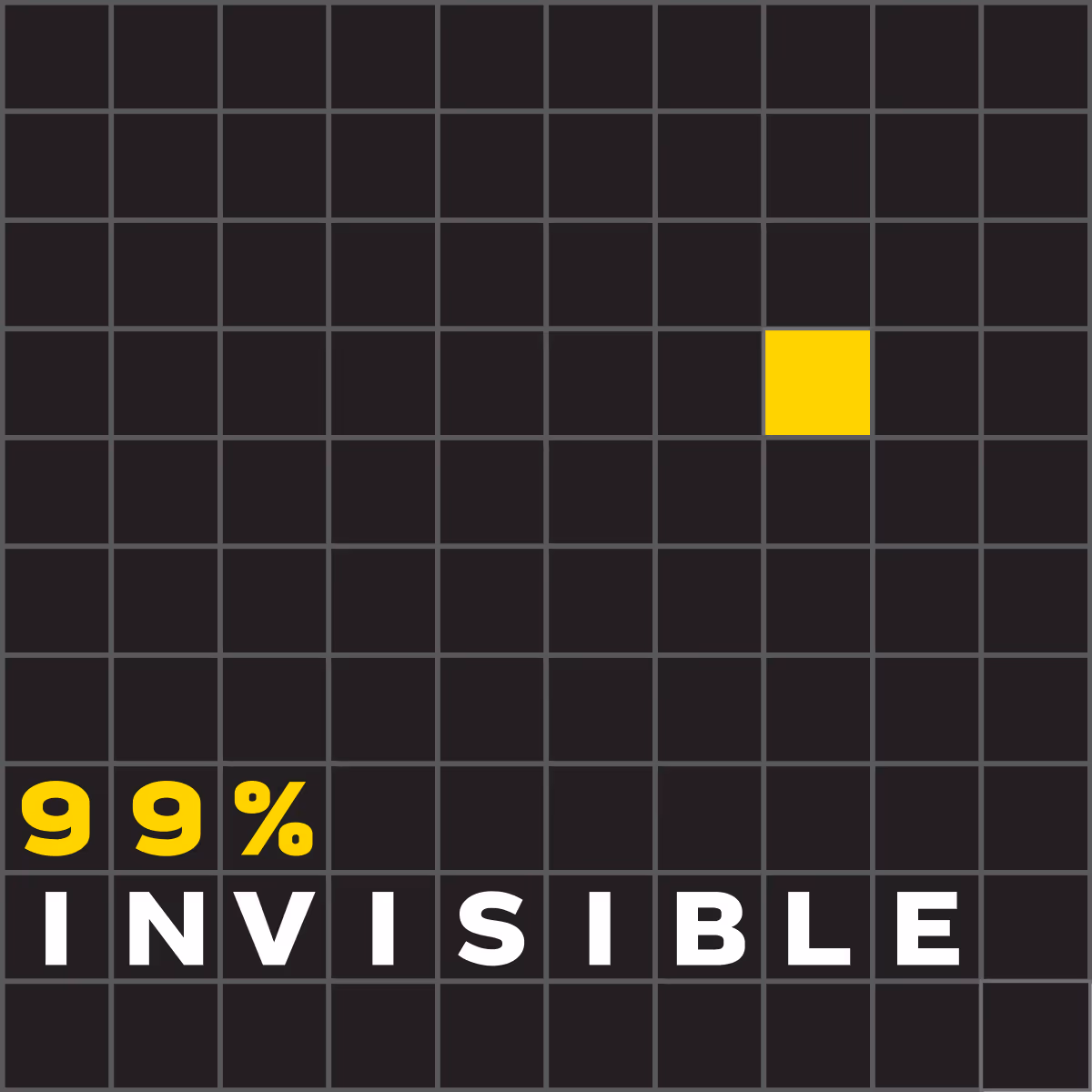 99% invisible podcast cover
