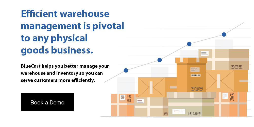 warehouse management demo request from BlueCart