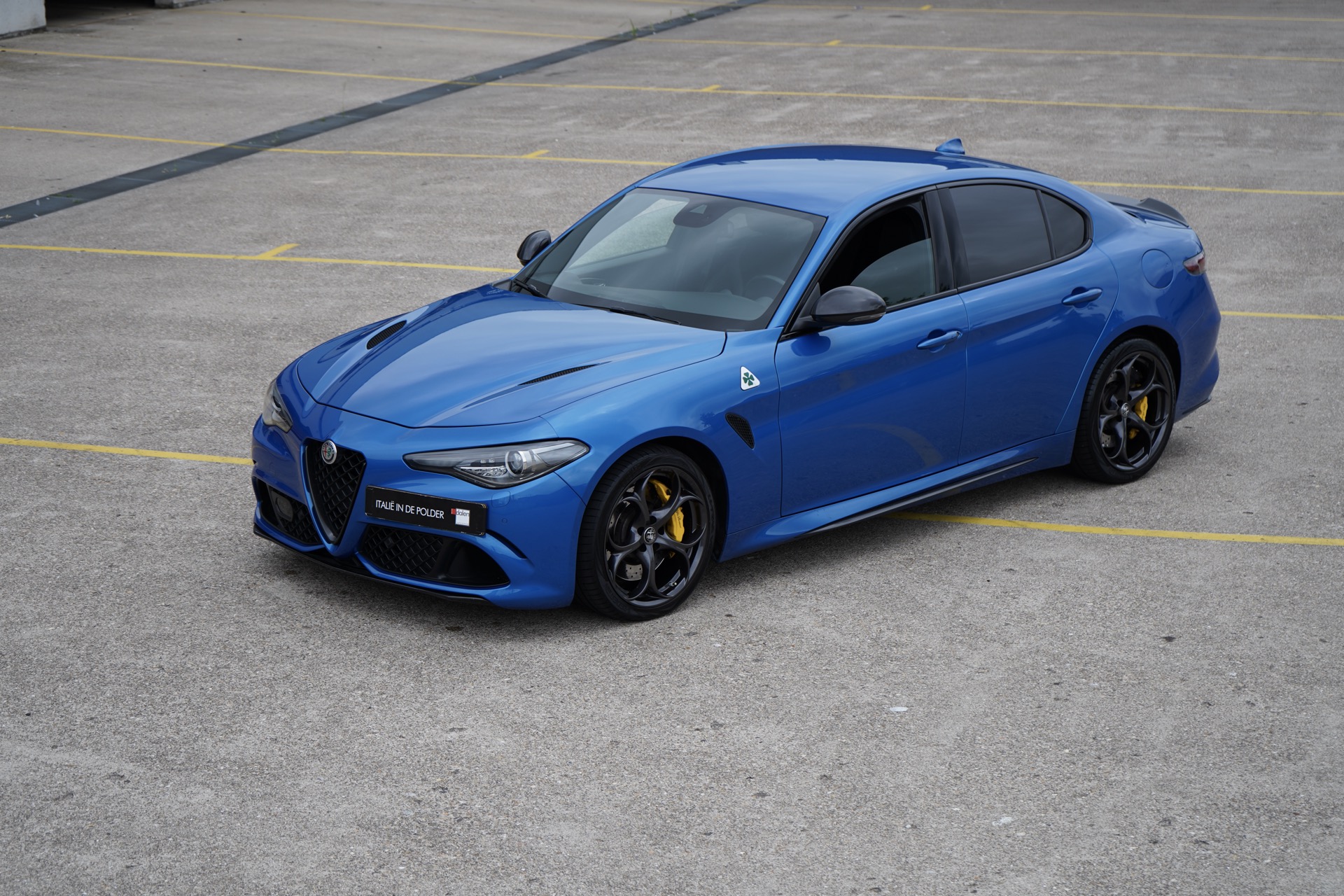 ALFA GIULIA 2.9 V6 BITURBO QUADRIFOGLIO BLU MISANO
