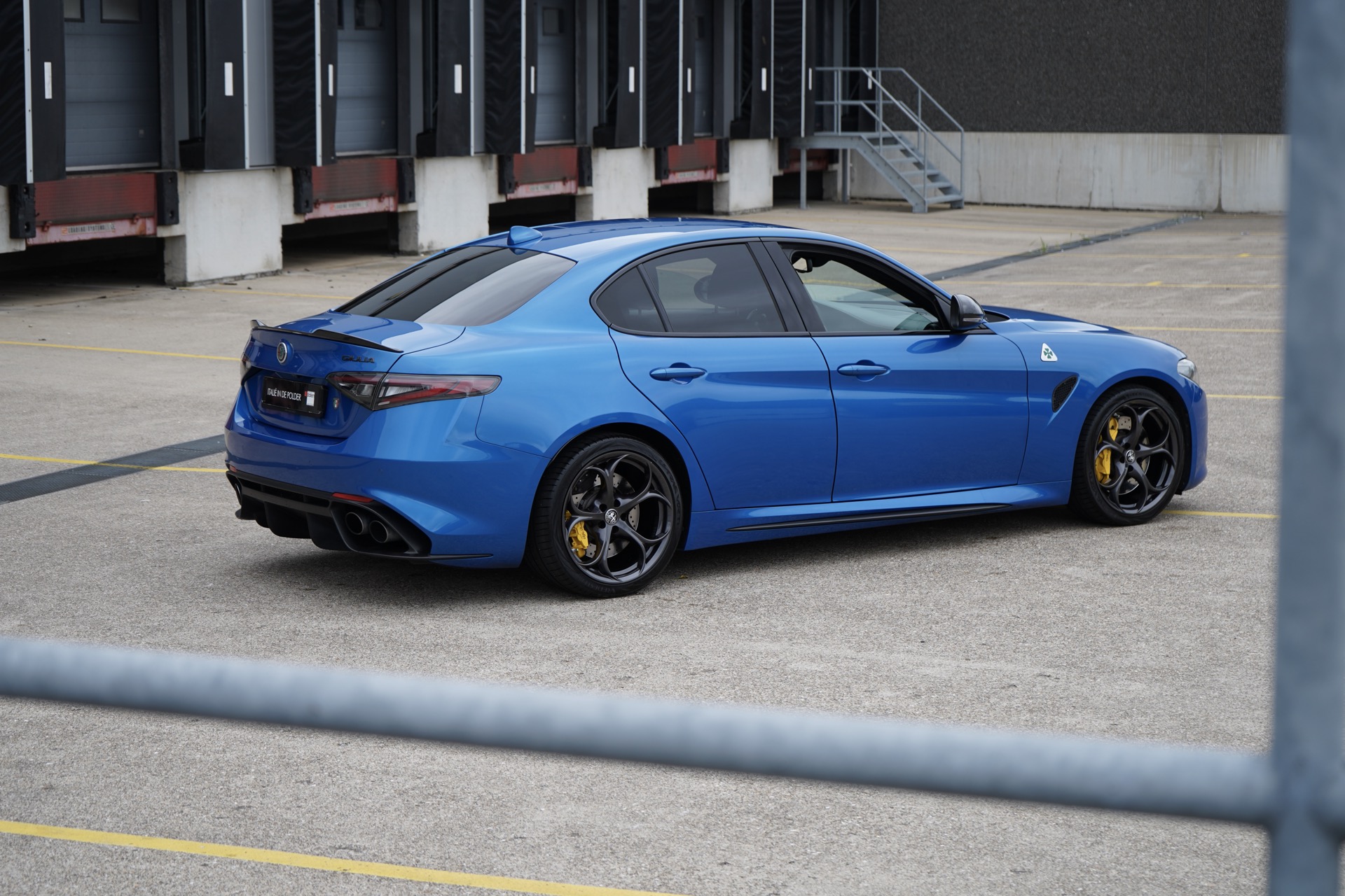 ALFA GIULIA 2.9 V6 BITURBO QUADRIFOGLIO BLU MISANO