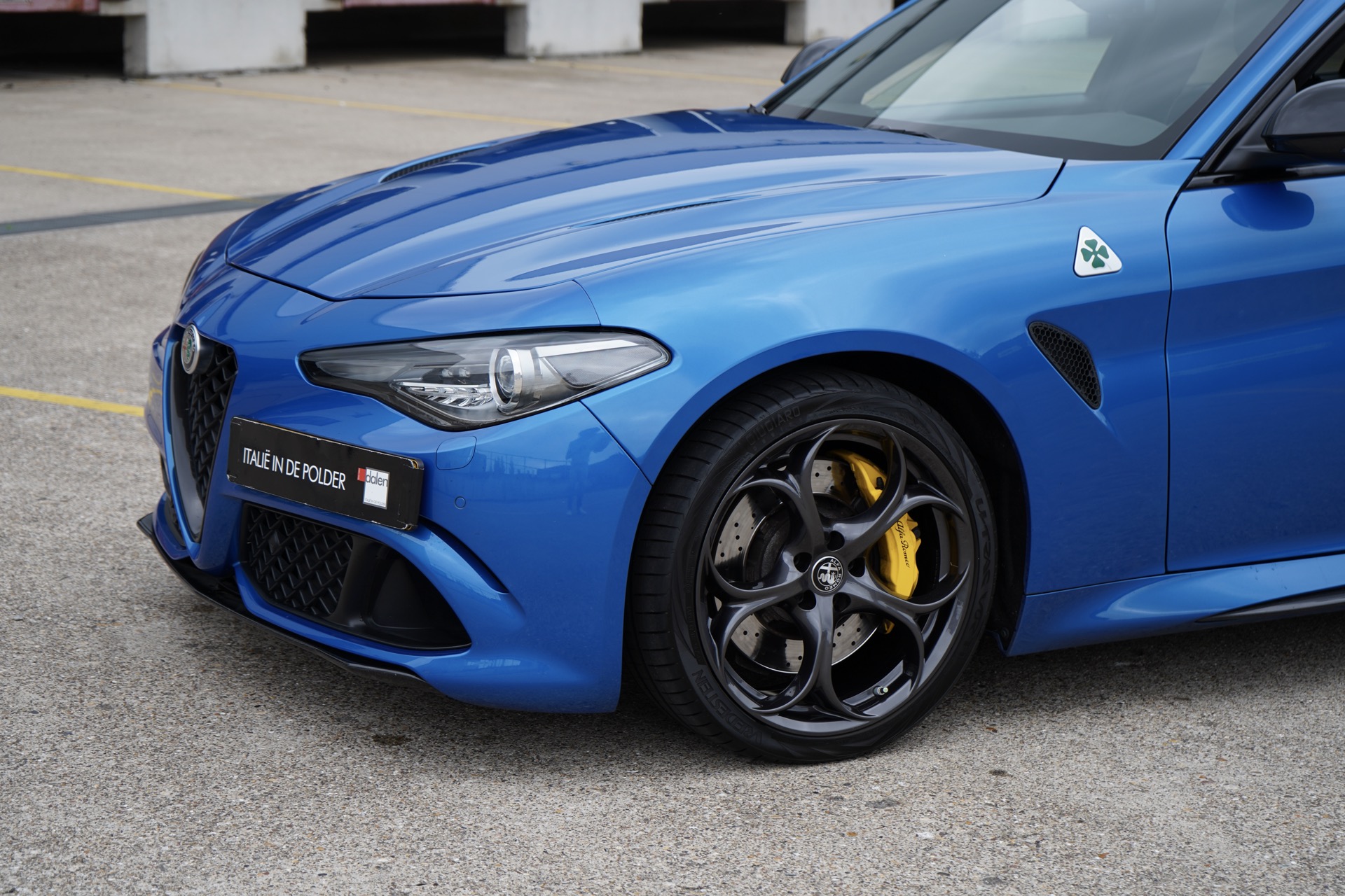 ALFA GIULIA 2.9 V6 BITURBO QUADRIFOGLIO BLU MISANO