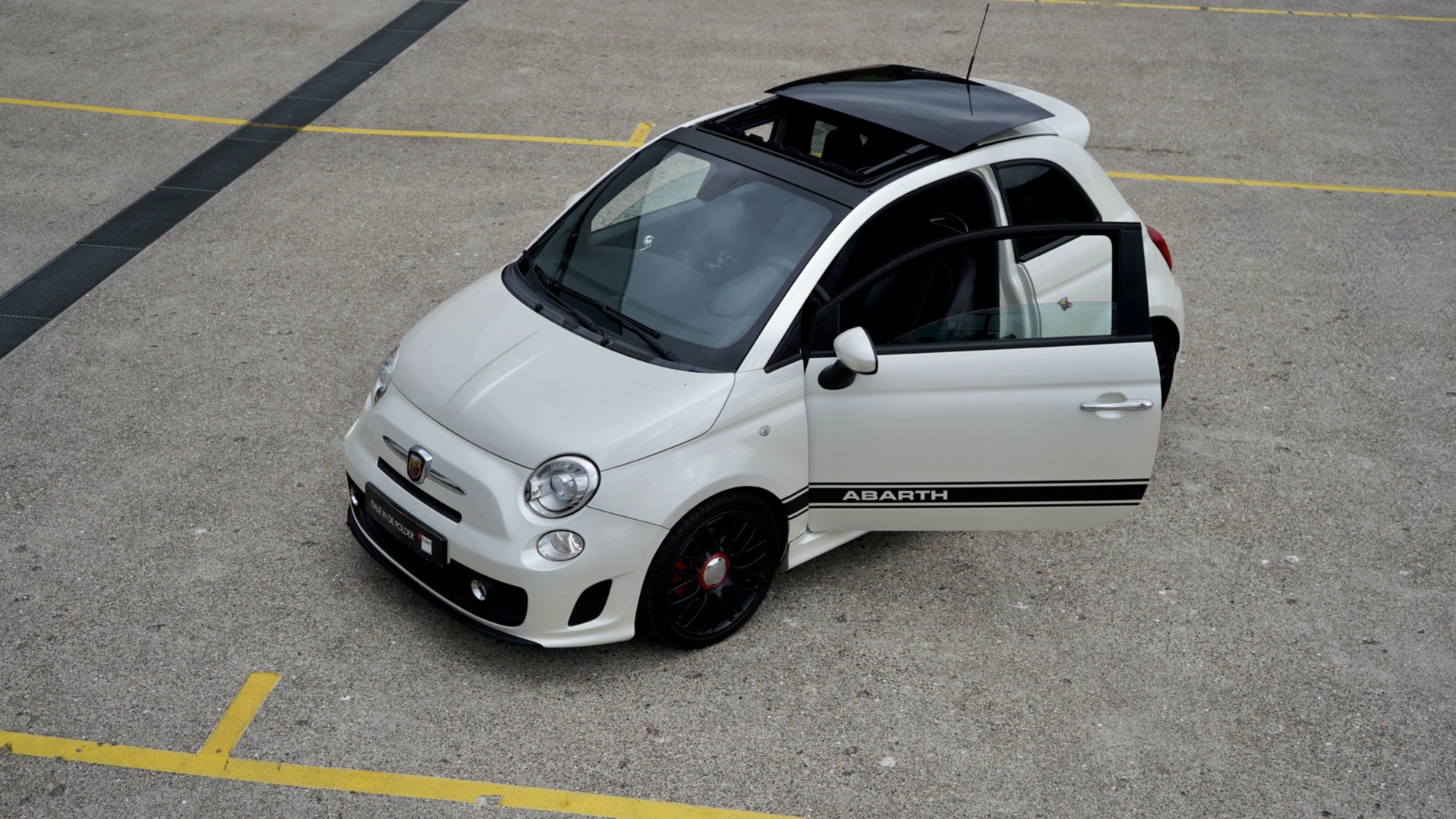 ABARTH 500 BIANCO PERLA