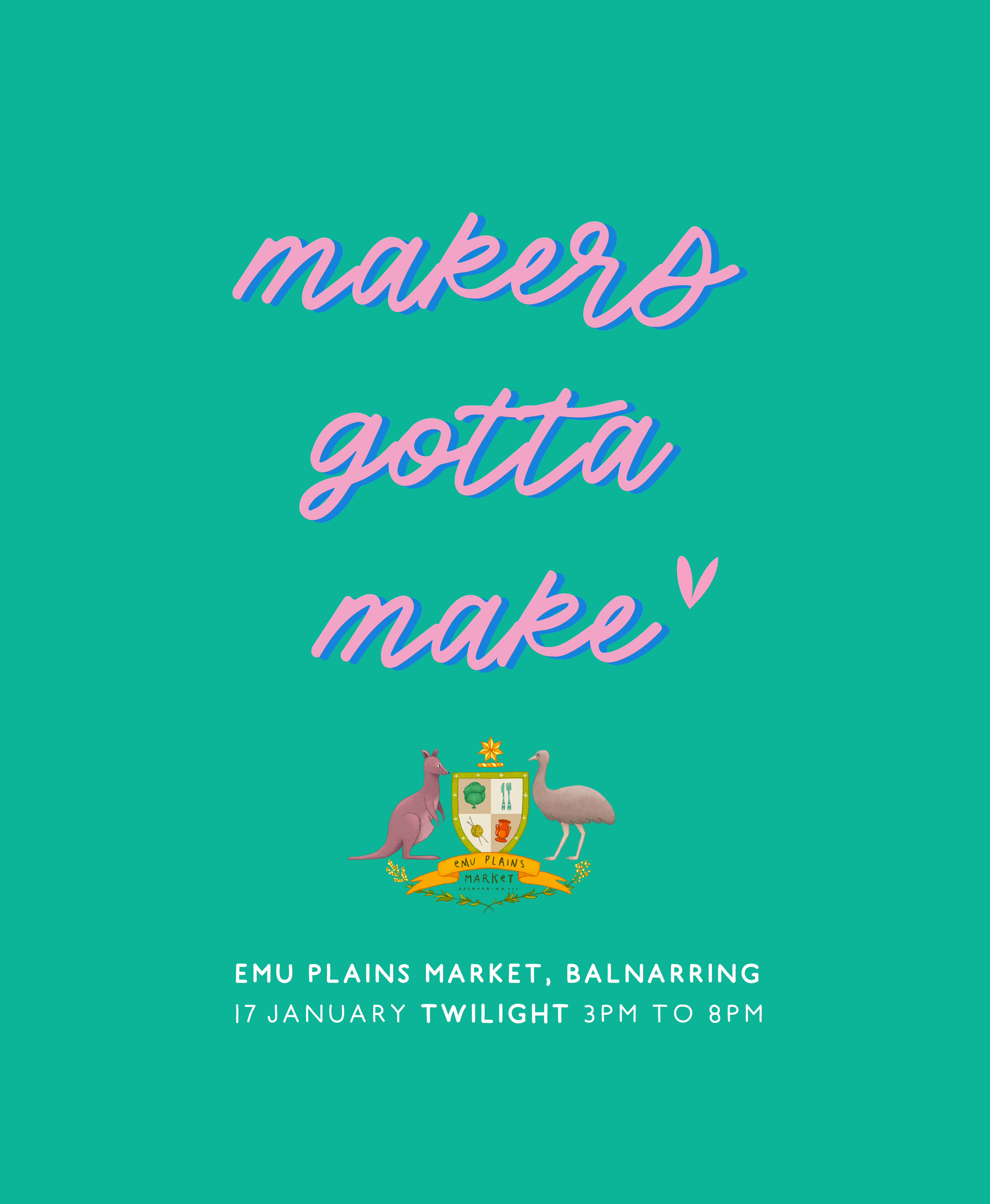 See you Saturday for a very special twilight