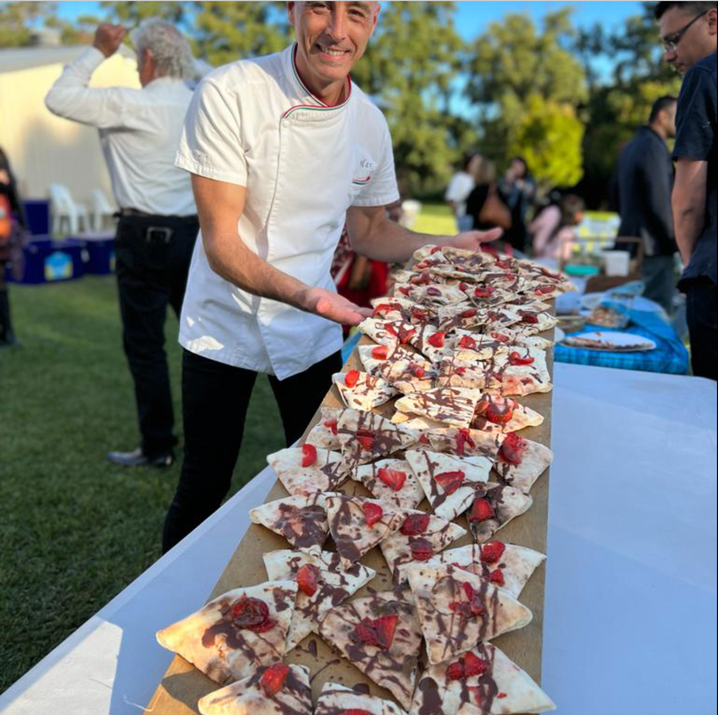 Pizza Picchio catering for film and television productions