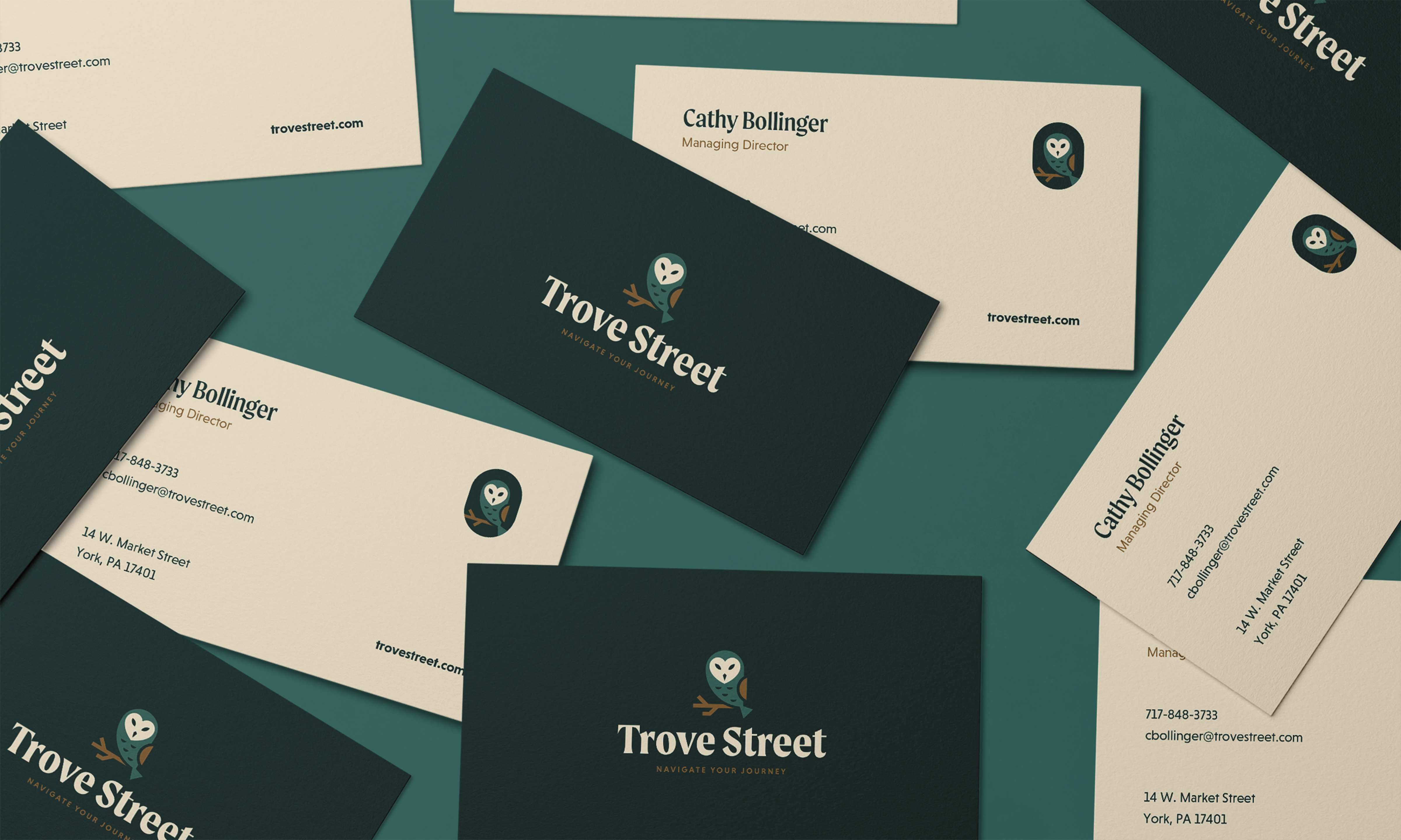 TroveStreet Business Cards