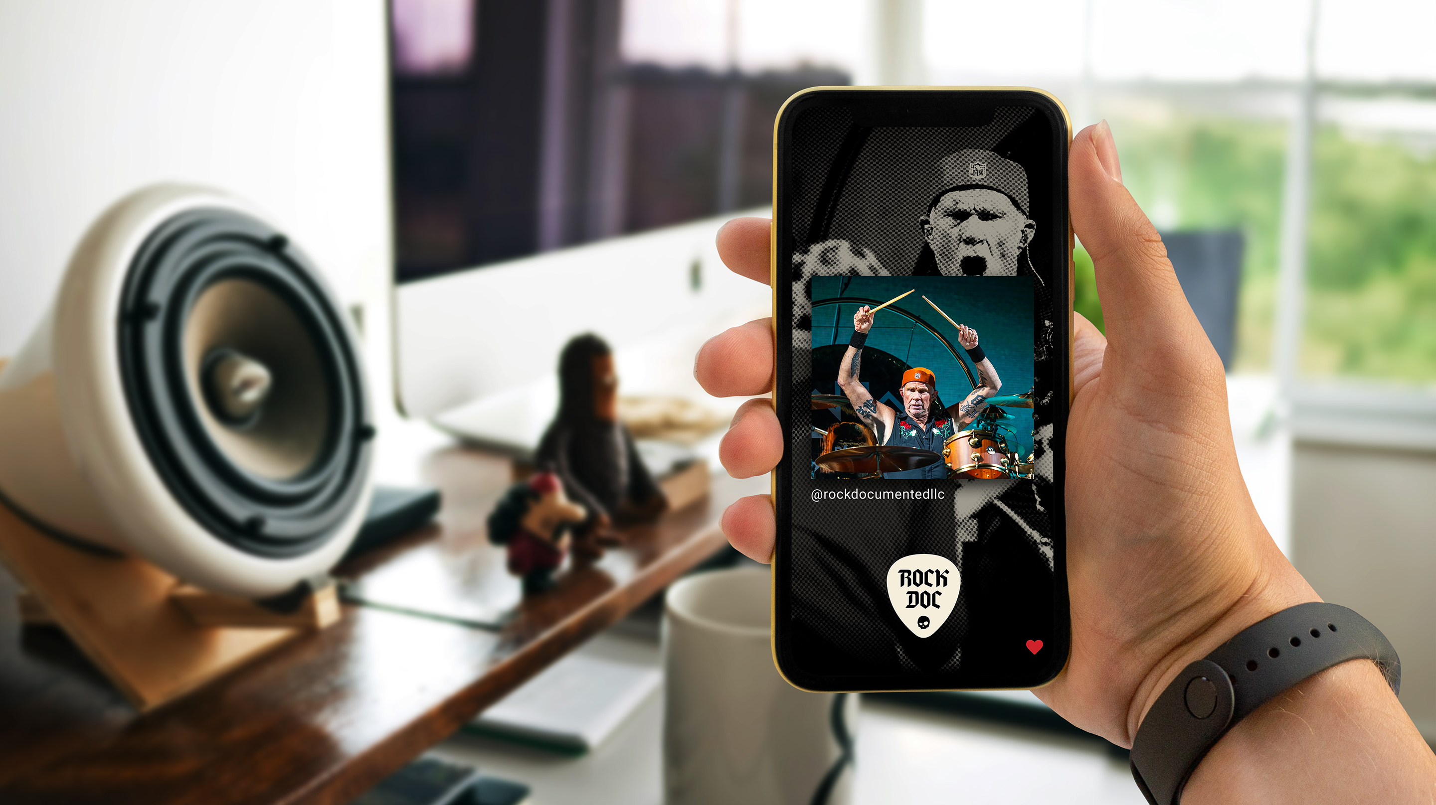 Rock Documented Instagram Story Mockup