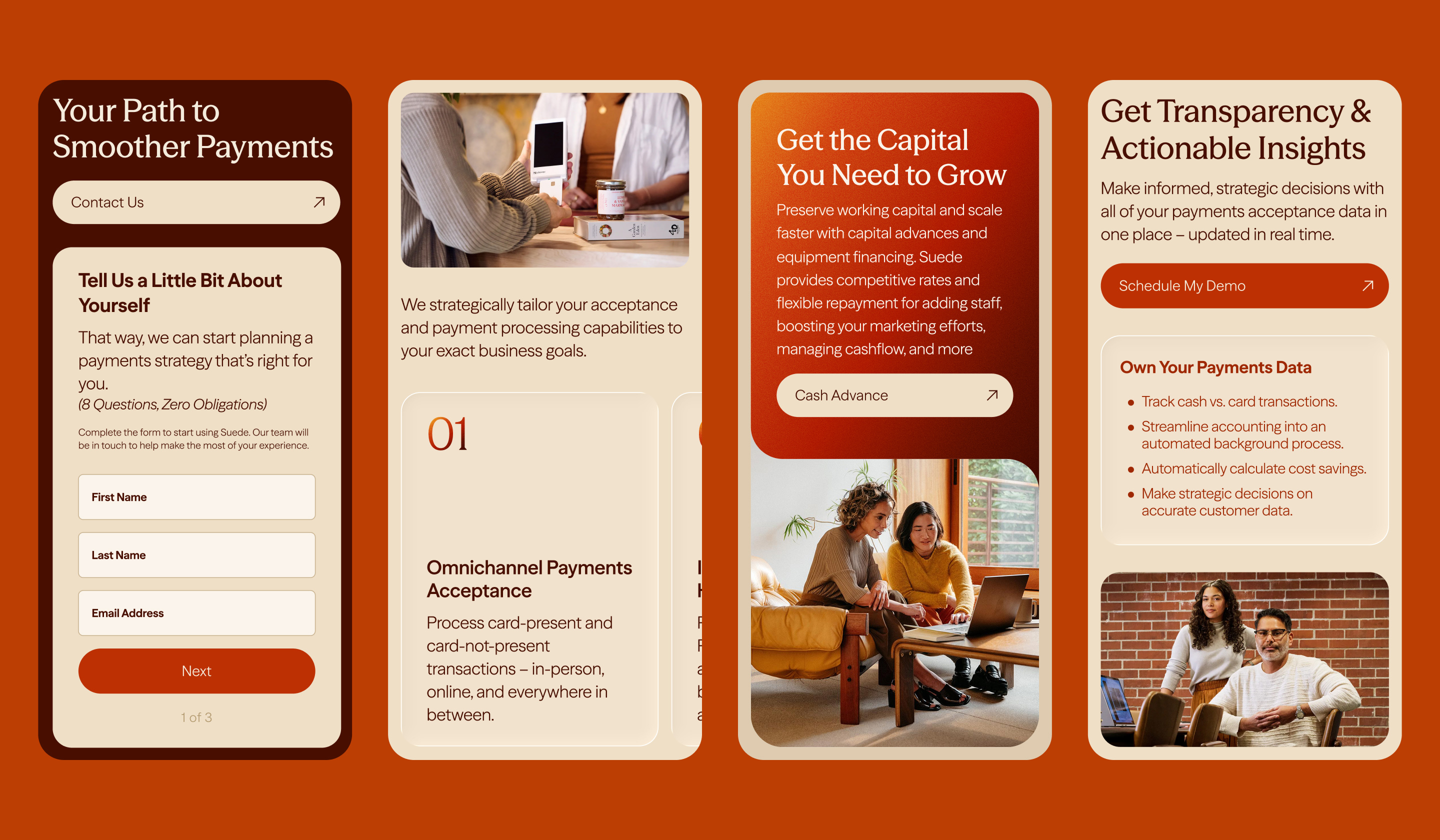 Blueprint Slide Deck Mockup