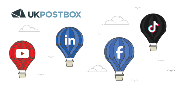 UK Postbox social channels - New Facebook, TikTok and YouTube, LinkedIn and more 