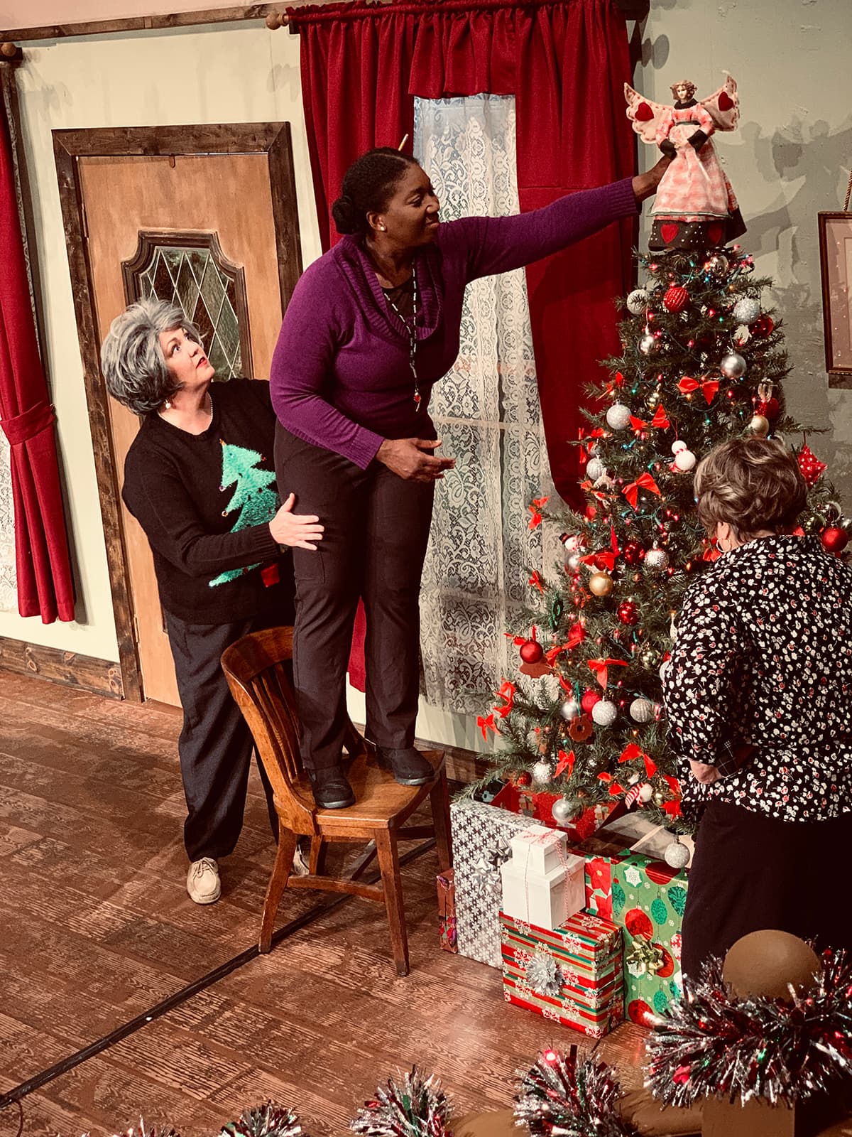 Dee Dee Car, Sharon Rose Villalovas, Gloria Wright