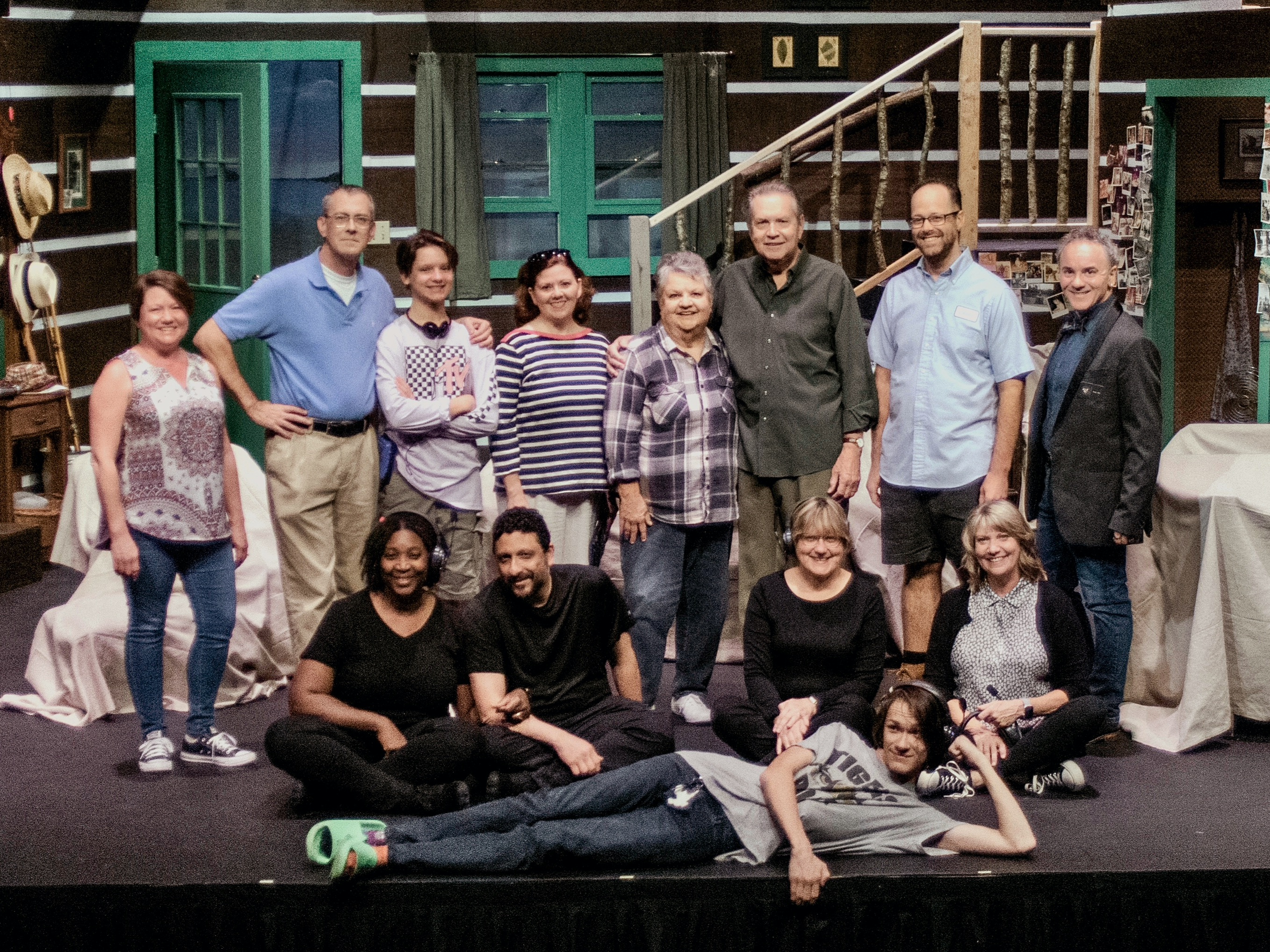 The cast of On Golden Pond