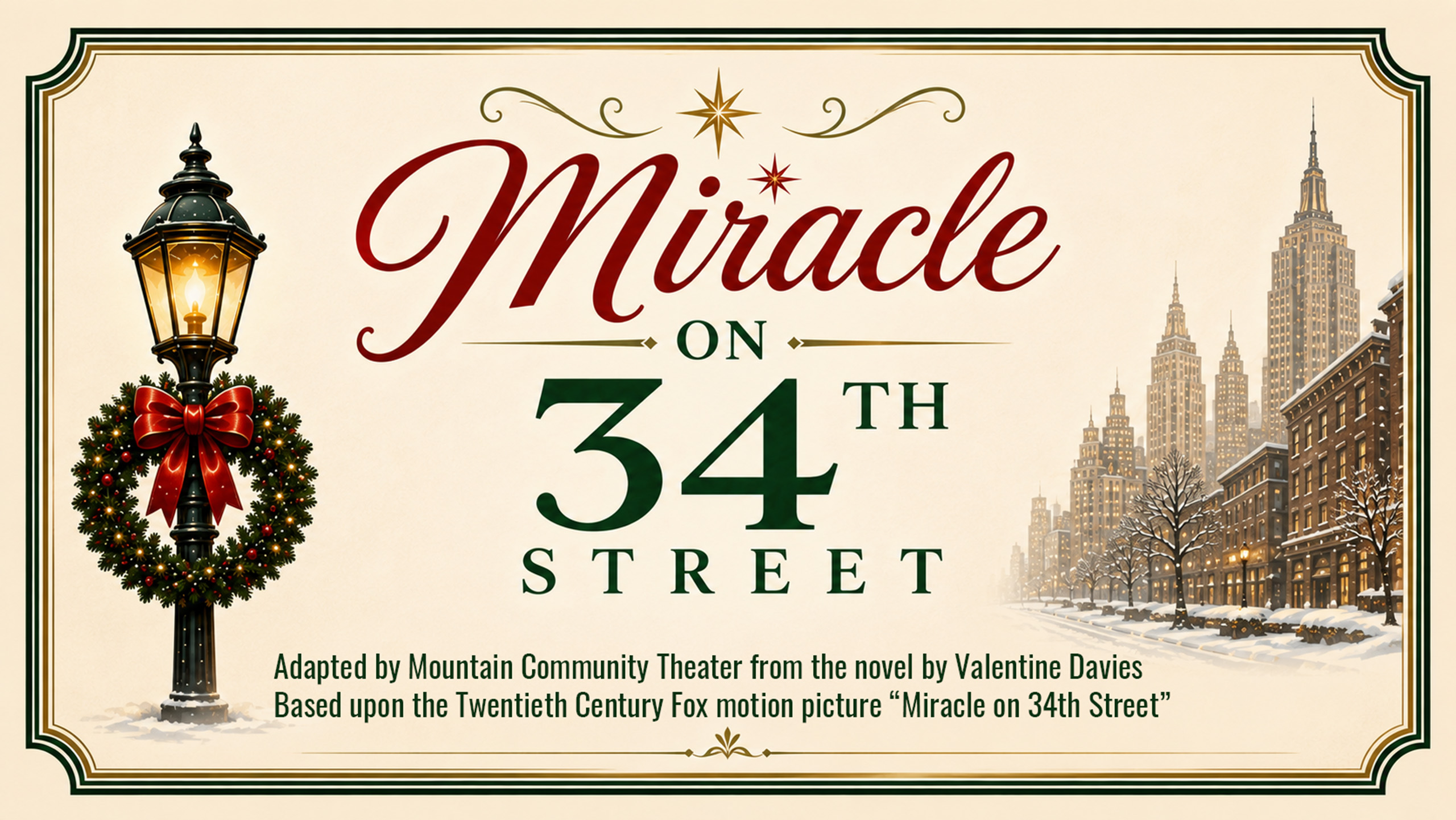 Miracle on 34th Street (2026)