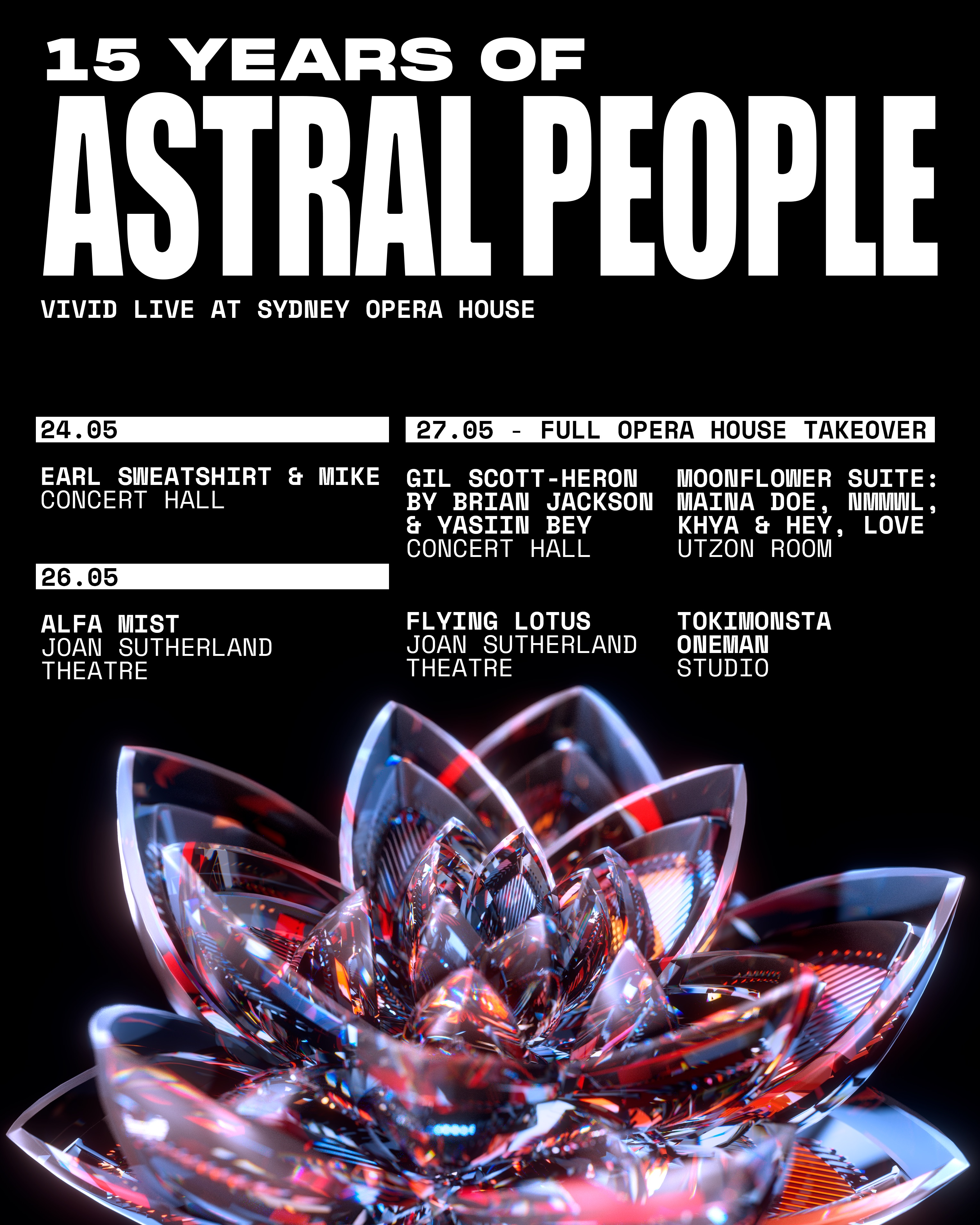 Ticketing info for all Astral People presented tours. STORMZY Australian Tour GET TICKETS -> GENESIS OWUSU Australian Tour GET TICKETS -> AJ TRACEY Australian Tour GET TICKETS -> JAY1 Australian Tour GET TICKETS 