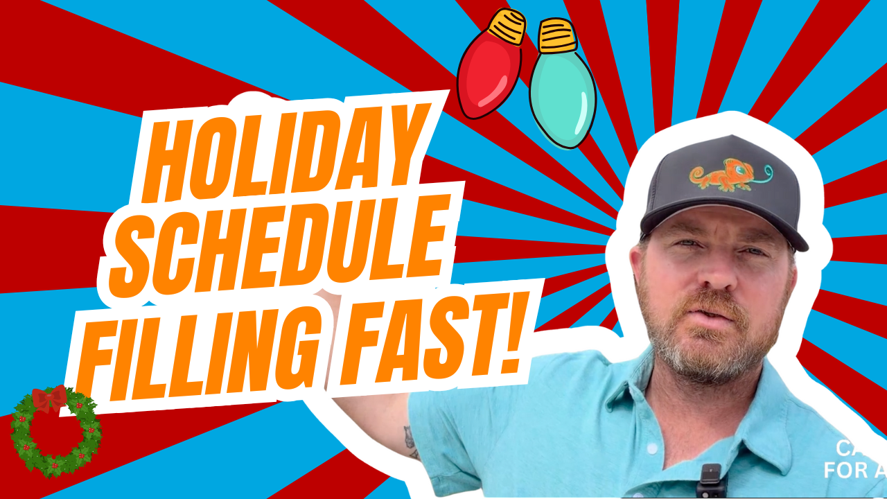 Book Christmas Lights Early - Schedule Fills Fast