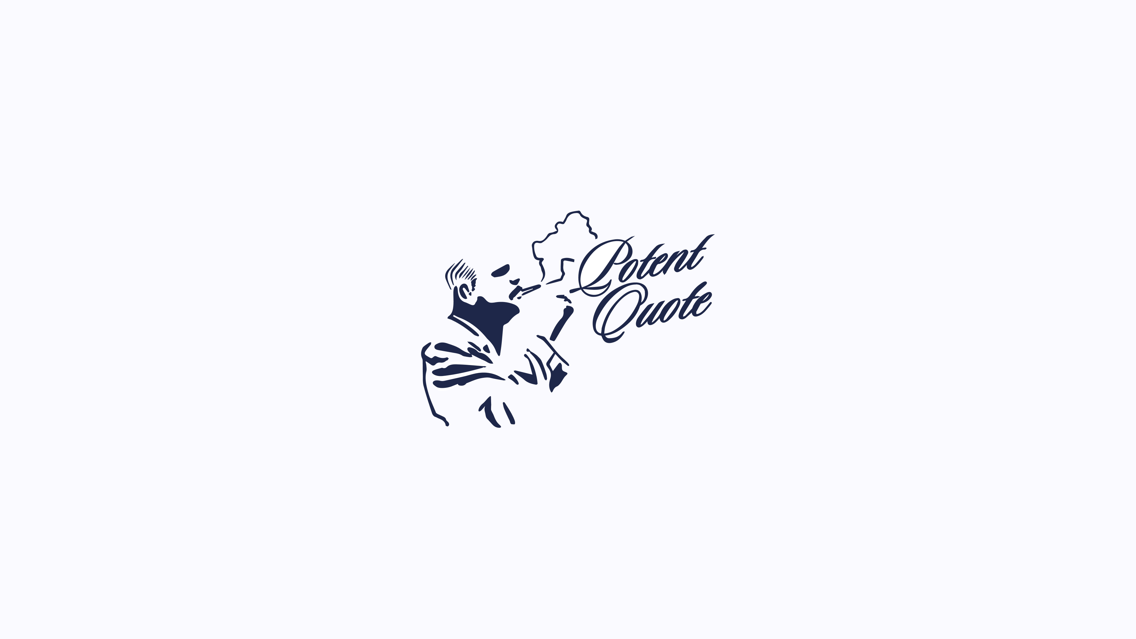 Logo for Potent Quote website project