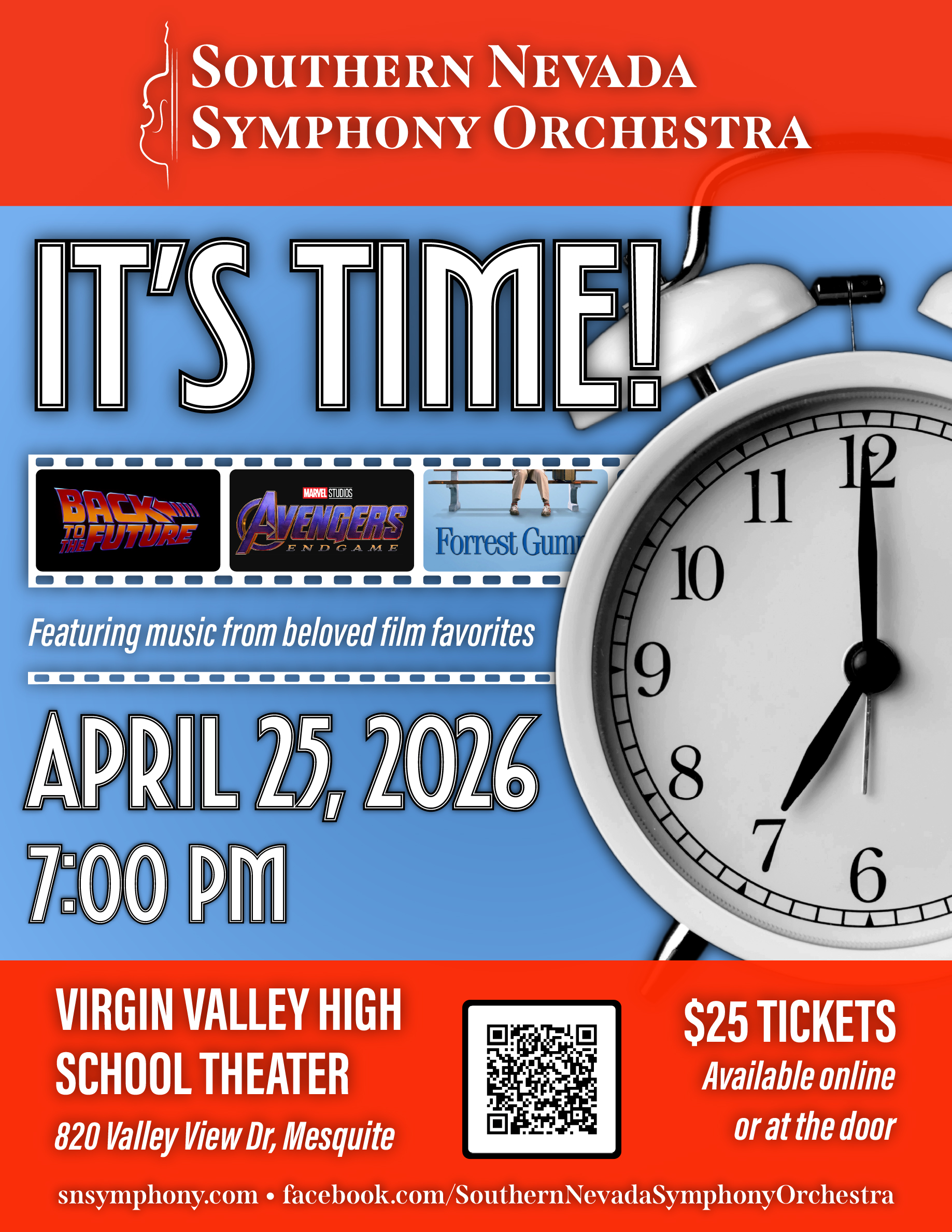 Southern Nevada Symphony Orchestra - "It's Time!" 