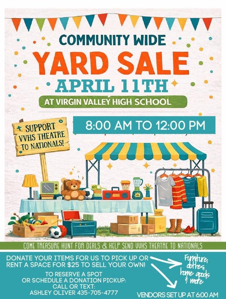 Yard Sale - Community Wide on April 11, 2026 at VVHS