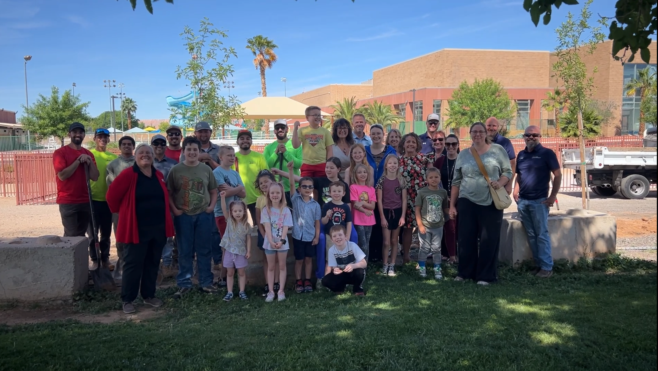 Earth Day Celebration - April 22, 2026 - Planting Event / group photo