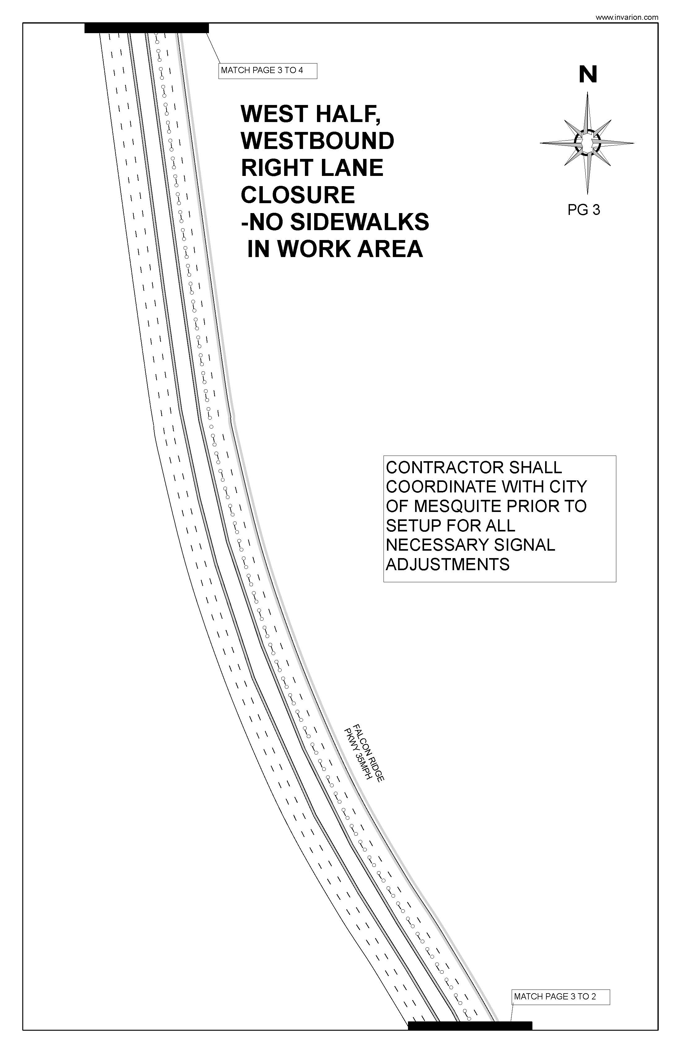 Falcon Ridge / Hardy Way / Flat Top Mesa traffic controls